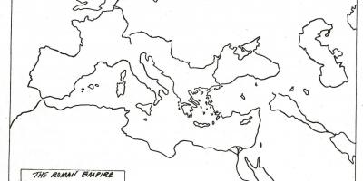 Mapa en blanco de Roma
